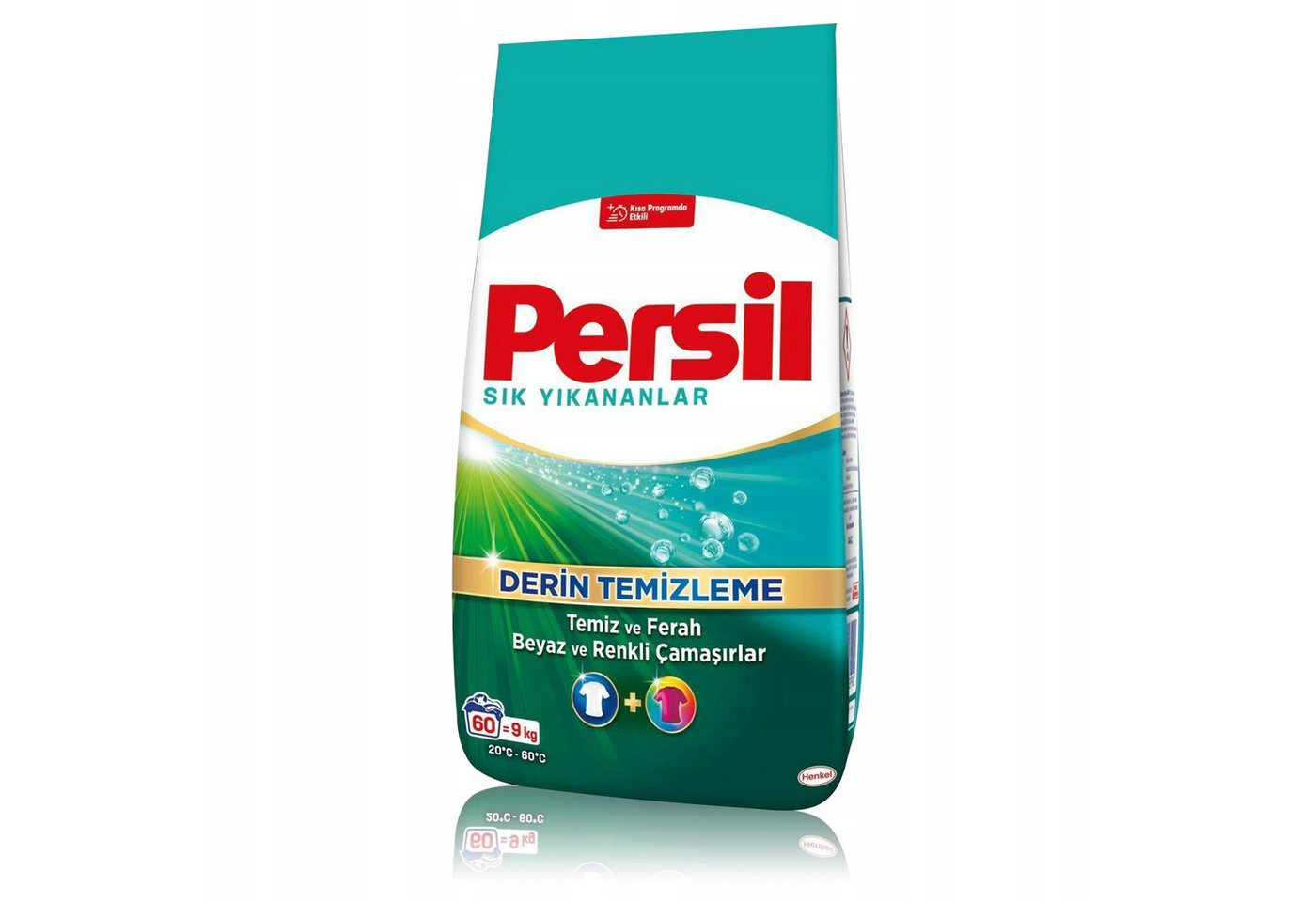 KomfortHome PERSIL Deep Clean Universal Waschpulver für Weißes und Buntes 9kg Colorwaschmittel (1x Waschpulver, [- 1x Waschpulver 9 kg 1x Waschpulver 9 kg) von KomfortHome