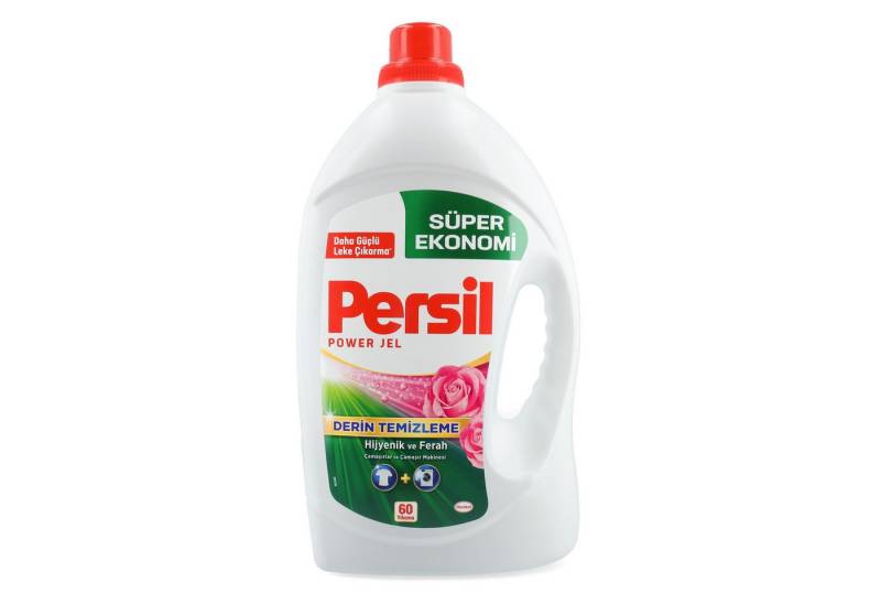 KomfortHome Persil Deep Clean Gel 3,9L Tiefenrein Universal Color Waschmittel XXL Feinwaschmittel (Flüssigwaschmittel Buntwäsche ab 20°C Energiesparend Hygienisch XXL, [- 1 Flasche 3900 ml) von KomfortHome