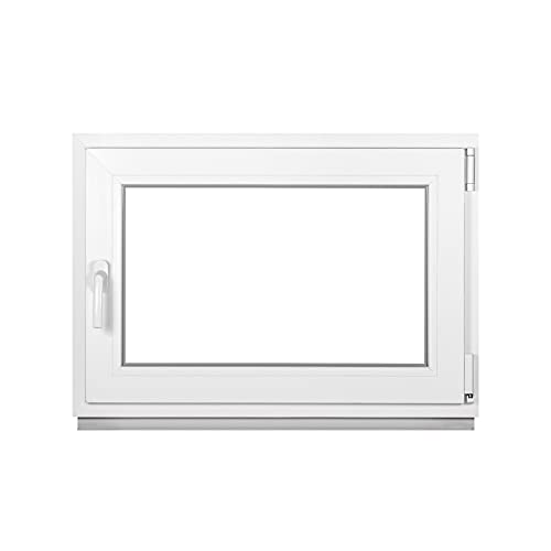 Premium Kellerfenster Von Fenstiger - Kunststofffenster Weiß BxH 950 x 700 mm - Garagenfenster/Gartenhaus Fenster BxH 95 x 70 cm 2-fach Verglast - Din Rechts-Funktion Dreh Kipp Fenster-Alle Größen Premium Kellerfenster Von Fenstiger - Kunststofffenster Weiß BxH 950 x 700 mm - Garagenfenster/Gartenhaus Fenster BxH 95 x 70 cm 2-fach Verglast - Din Rechts-Funktion Dreh Kipp Fenster-Alle Größen von Komforta