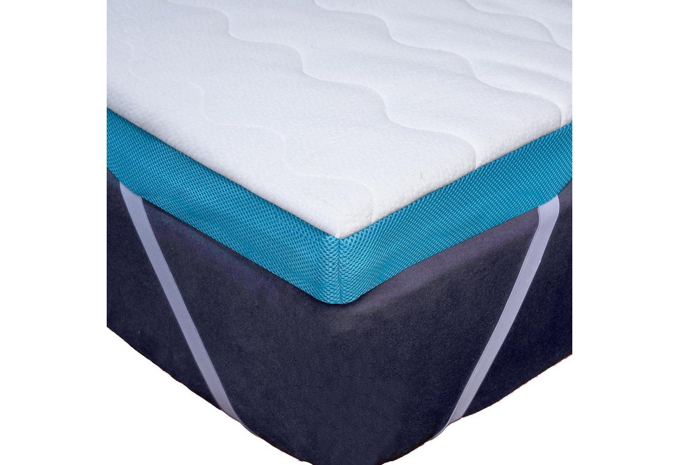 Komfortec, Topper Matratzentopper H3/H4 Oeko-TEX & CertiPUR-US Zertifiziert, 7 cm hoch, Visco Memory Schaum, Atmungsaktiv, Ergonomisch Komfortec, Topper Matratzentopper H3/H4 Oeko-TEX & CertiPUR-US Zertifiziert, 7 cm hoch, Visco Memory Schaum, Atmungsaktiv, Ergonomisch von Komfortec