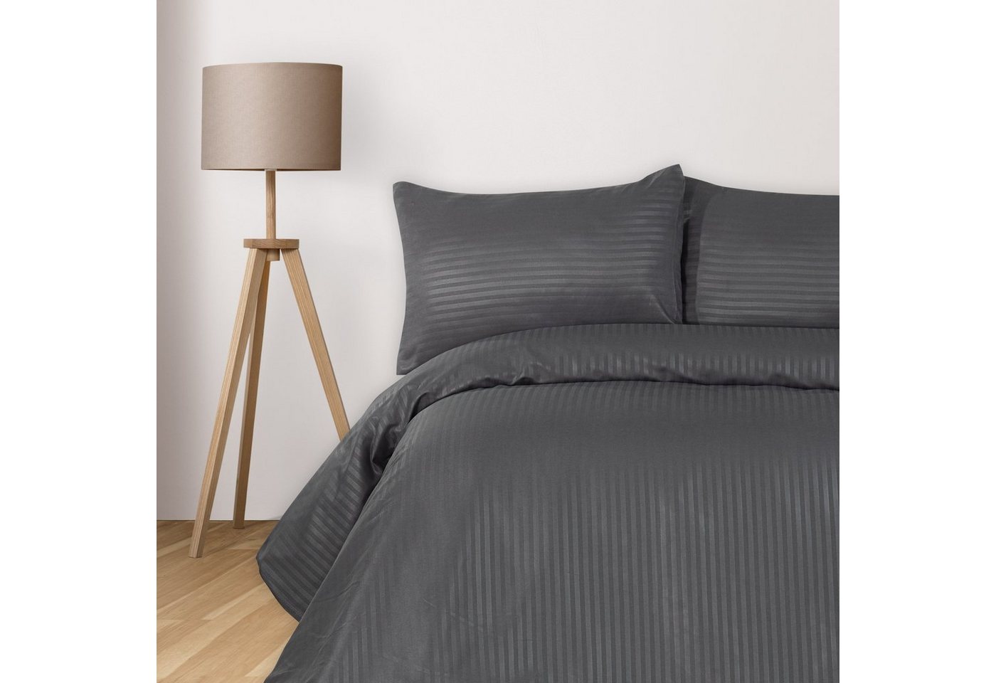 Komfortec Bettwäsche Deluxe, 2&3 Teilig, 140x200 cm, 155x220 cm, 200x200 cm oder 220x240 cm, 100 % Mikrofaser (120 g/m), 2 teilig, Bettwäsche-Sets mit Reißverschluss, Weich und Bügelfrei von Komfortec