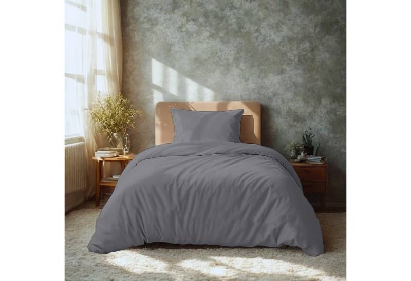 Komfortec Bettwäsche Premium, 135 x 200 bis 220 x 240 cm, 6 verschiedene Größen zur Auswahl, gebürstet 100% Mikrofaser, 2 teilig, Superweiches Bettwäsche-Set, Knitterfrei, Atmungsaktiv von Komfortec