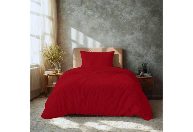 Komfortec Bettwäsche Premium, 135 x 200 bis 220 x 240 cm, 6 verschiedene Größen zur Auswahl, gebürstet 100% Mikrofaser, 2 teilig, Superweiches Bettwäsche-Set, Knitterfrei, Atmungsaktiv von Komfortec