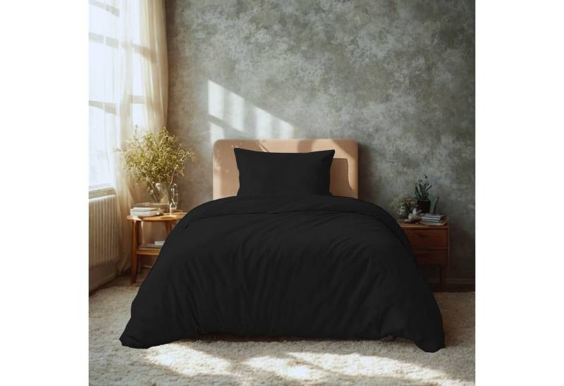 Komfortec Bettwäsche Premium, 135 x 200 bis 220 x 240 cm, 6 verschiedene Größen zur Auswahl, gebürstet 100% Mikrofaser, 2 teilig, Superweiches Bettwäsche-Set, Knitterfrei, Atmungsaktiv von Komfortec