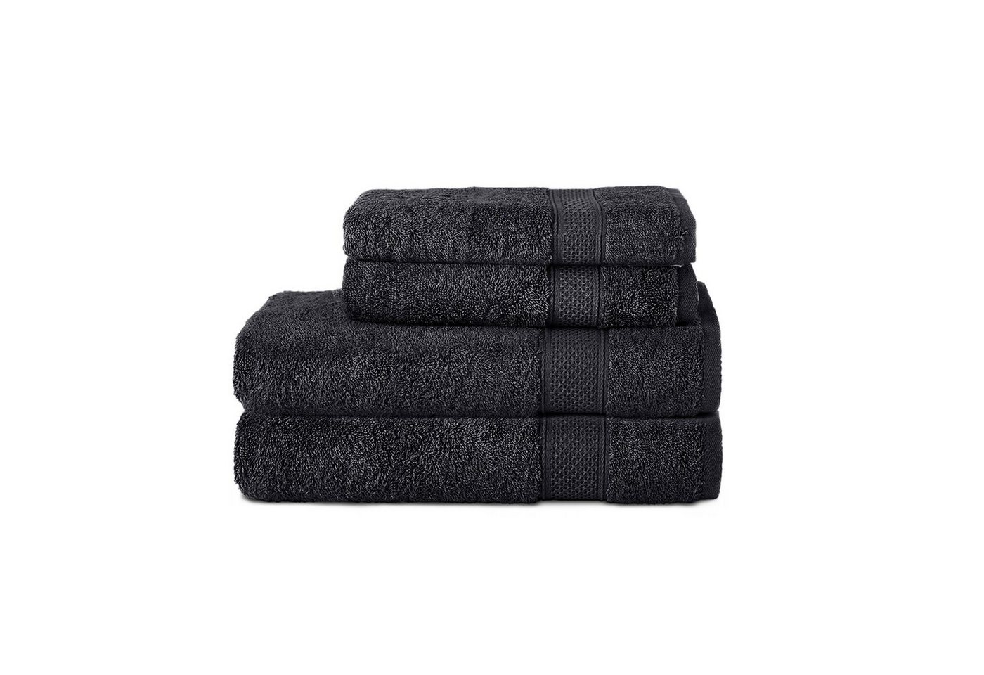 Komfortec Handtuch Set Handtuch Set 100% Baumwolle, 4&6 Teilig, Handtücher & Duschtücher, Frottee (Set, 4-St), Weich von Komfortec