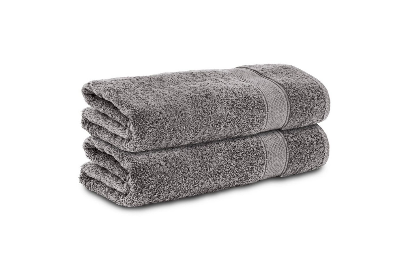 Komfortec Handtücher 100% Baumwolle, 470 g/m², Frottee (2-St), Badetücher 50x100 cm Set, Weich von Komfortec