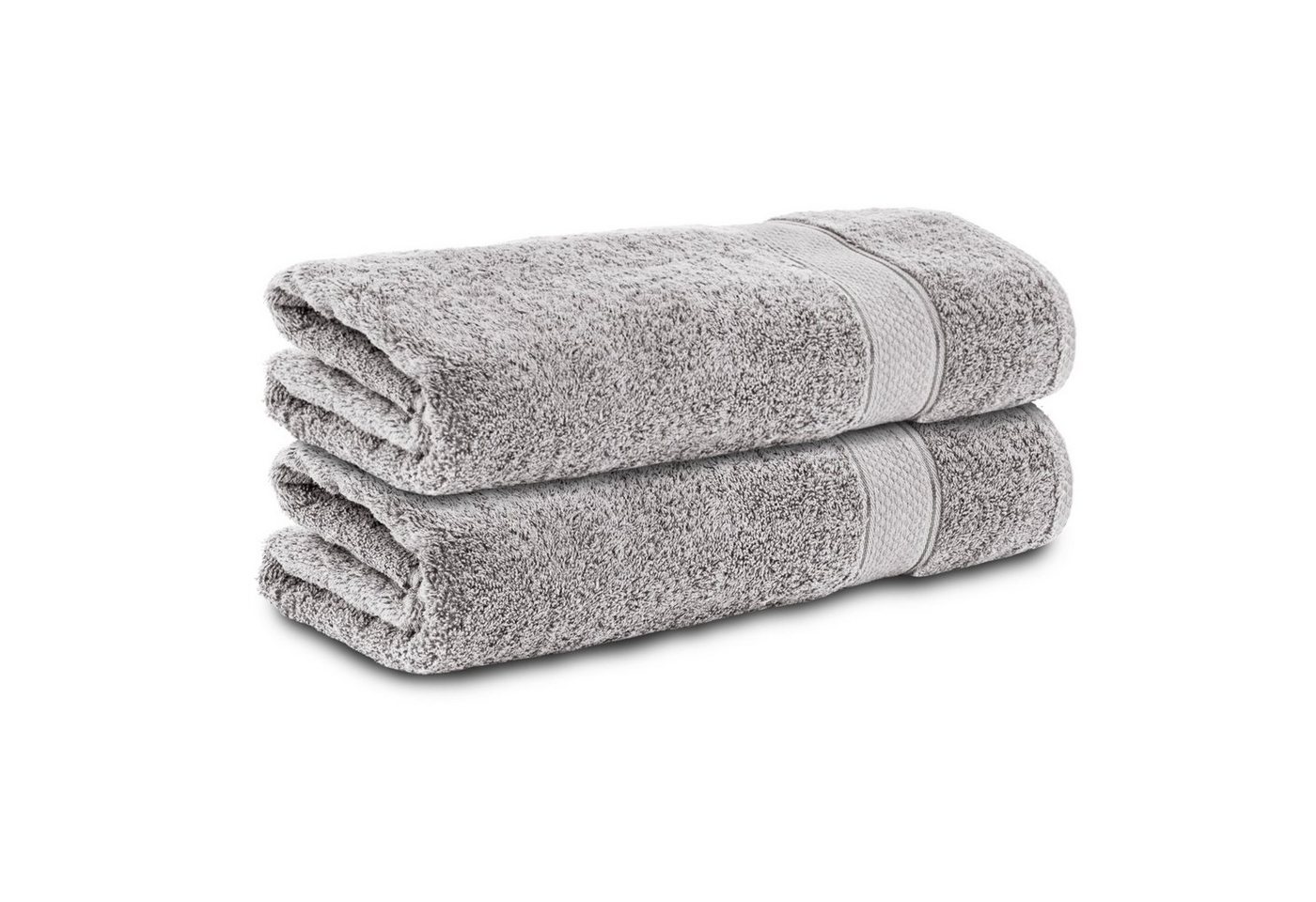 Komfortec Handtücher 100% Baumwolle, 470 g/m², Frottee (2-St), Badetücher 50x100 cm Set, Weich von Komfortec