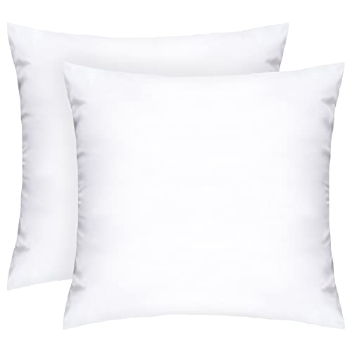 Komfortec Kopfkissen 65x65 cm 2er Set, Oeko-TEX Zertifiziert Kissen mit 800g Kissenfüllung, Allergiker geeignet, Waschbar von Komfortec