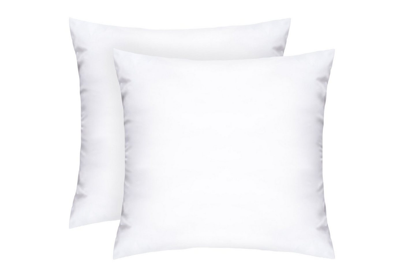 Komfortec Microfaserkissen Set, Oeko-TEX Zertifiziert Kopfkissen, Füllung: Mikrofaserkügelchen, Bezug: Mikrofaser, 2-tlg., 45x45 cm, Dekokissen für Bett und Sofa Komfortec Microfaserkissen Set, Oeko-TEX Zertifiziert Kopfkissen, Füllung: Mikrofaserkügelchen, Bezug: Mikrofaser, 2-tlg., 45x45 cm, Dekokissen für Bett und Sofa von Komfortec