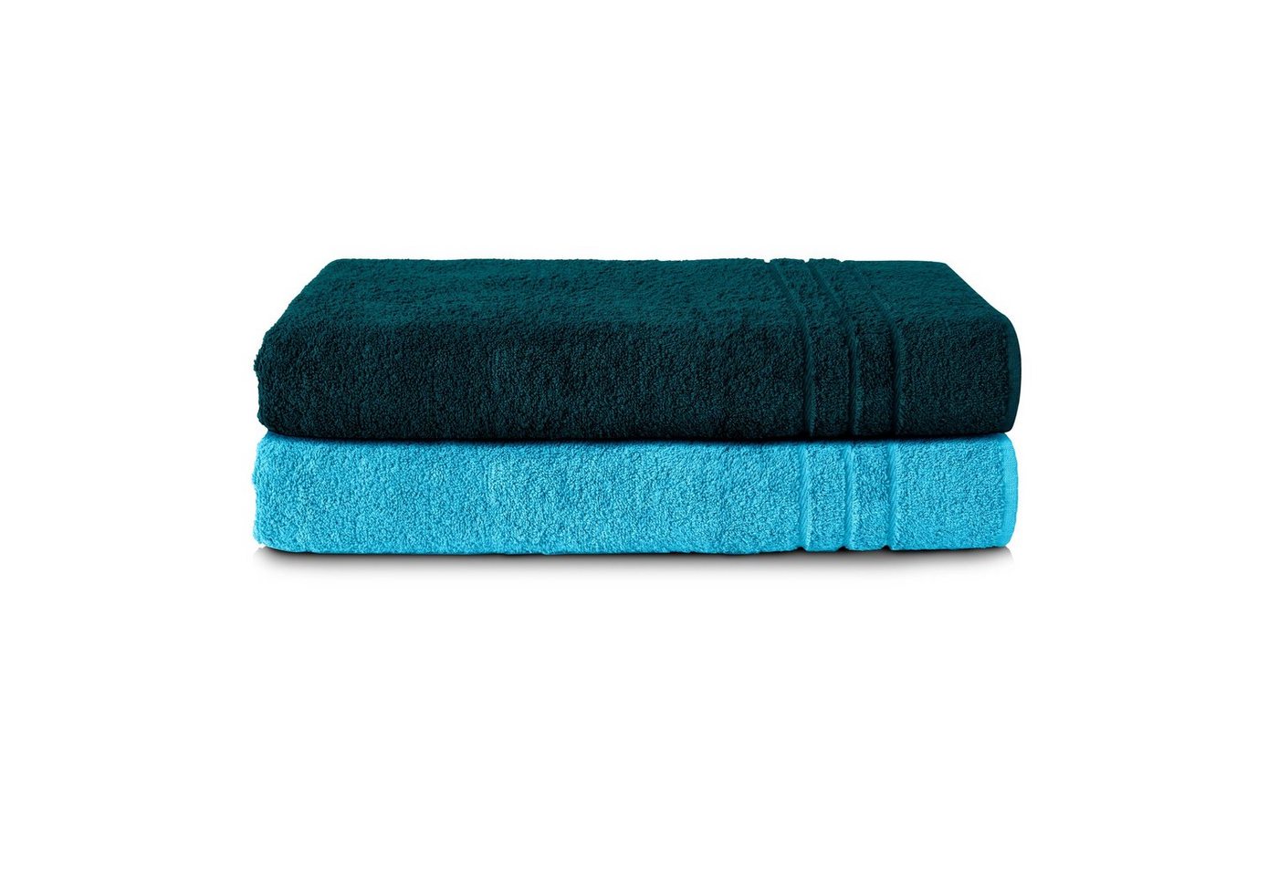 Komfortec Saunatuch Frotte aus 100% Baumwolle, Frottee (Packung, 2-St), 80x200 Saunatücher set XXL, Weich, Schnelltrocknend von Komfortec