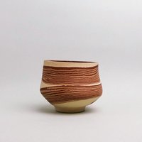 Handgefertigter Übertopf Blumentopf Keramik Nerikomi Unikat Plant Pot Handmade Unique Flower Planter Mosaik Terrazzo Modern Ton von KomitoCeramics