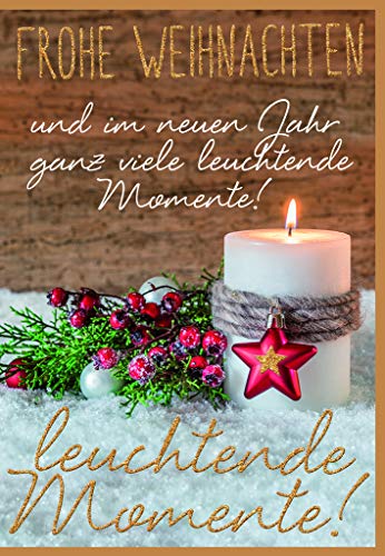 Kerze - Frohe Weihnachten von Inconnu