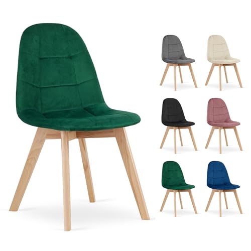 Komodee BORGIA Stuhl - dunkelgrüner Samt x 1 45x82x54 cm Komodee BORGIA Stuhl - dunkelgrüner Samt x 1 45x82x54 cm von Komodee
