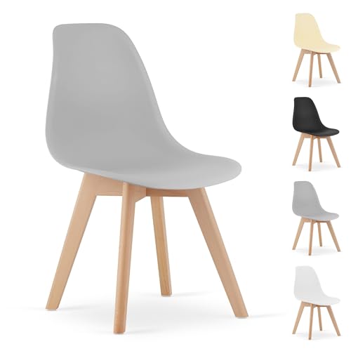 Komodee CHIETI Stuhl - grau x 1 46x80x55 cm Komodee CHIETI Stuhl - grau x 1 46x80x55 cm von Komodee