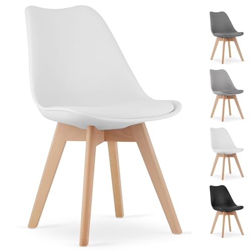Komodee MARCARIA Stuhl Weiß x 1 49x82x43 cm Komodee MARCARIA Stuhl Weiß x 1 49x82x43 cm von Komodee