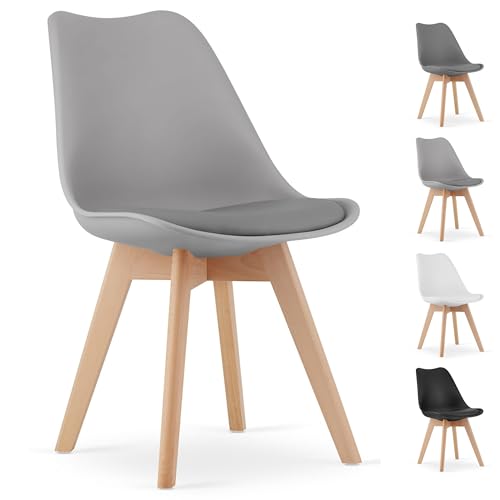 Komodee MARCARIA Stuhl grau x 1 49x82x43 cm Komodee MARCARIA Stuhl grau x 1 49x82x43 cm von Komodee