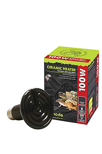 Komodo Keramik-Heizstrahler, 100 Watt, schwarz Komodo Keramik-Heizstrahler, 100 Watt, schwarz von Komodo