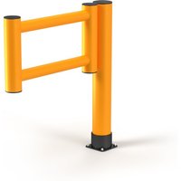 A.M.P.E.R.E. Schwingtür Rack Mammut® für Rammschutzgeländer Rack Mammut®, Innen- und Außenbereich Anschlag links, HxL 1.100 x 1.000 mm von A.M.P.E.R.E.