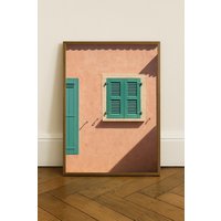 Mediterranean Facade Poster | Rustic Wall Art Print Italian Architecture Photography Warm Home Decor Mediterranean Facade Poster | Rustic Wall Art Print Italian Architecture Photography Warm Home Decor von KonaStudioDesign