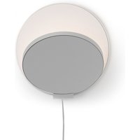 Koncept Gravy Plug-In LED Wandleuchte, Silber von Koncept