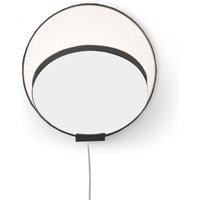 Koncept Gravy Plug-In LED Wandleuchte, schwarz von Koncept