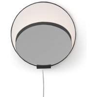 Koncept Gravy Plug-In LED Wandleuchte, schwarz von Koncept
