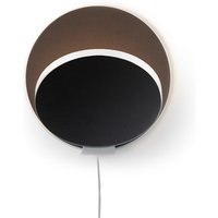 Koncept Gravy Plug-In LED Wandleuchte, weiß von Koncept