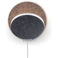 Koncept Gravy Plug-In LED Wandleuchte, weiß von Koncept