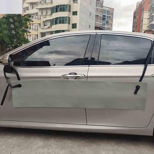 Magnetischer Autotürschutz Zur, Autotür-Rostschutzabdeckung, Autotürschutz Entfernbarer, Autotür-Dellenschutz, Türkantenschutz, Parkschutz für Autos, Anti-kollision Anti-scratch(Grau,40 CM x 160 CM) von Koncey