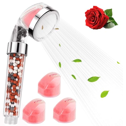 3 Stück Balsam-Nachfüllpackungen für Duschköpfe,Rosa Erfrischend Hautfreundlich Filter für Haarpflege Vitamin C-Filter für Familie, Reisen, Leicht zu Tragen 3 Stück Balsam-Nachfüllpackungen für Duschköpfe,Rosa Erfrischend Hautfreundlich Filter für Haarpflege Vitamin C-Filter für Familie, Reisen, Leicht zu Tragen von Konesky