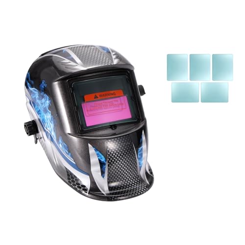 Schweißhelm AutomatikSchweisshelme Automatik Schweißhelm Stahlwerk, solarbetrieben halbgeschlossen, geeignet zum Schweißen, WIG, MIG, Lichtbogen für Bauingenieurwesen Schweißhelm AutomatikSchweisshelme Automatik Schweißhelm Stahlwerk, solarbetrieben halbgeschlossen, geeignet zum Schweißen, WIG, MIG, Lichtbogen für Bauingenieurwesen von Konesky