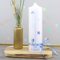 Konfettidruck 1741 Geburtstagskerze "Geburtstag 1 Bis 18 Blau" von Konfettidruck