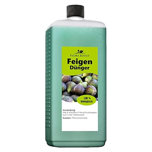 Feigenbaumdünger - Feigenbaum Dünger für Gute Feigenernte und gesunde Pflanzen - Inhalt reicht für bis zu 200 Liter Gießwasser (1000 ml) von Konfitee