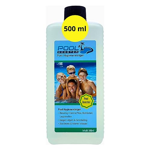 Flora Boost Pool Booster 500 ml I Wasserpflege für Pool, Whirlpool & Planschbecken I Poolpflege gegen Algen & Bakterien I Pool Reiniger für kristallklares Wasser I hautverträglich von Konfitee