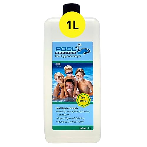 Flora Boost Pool Booster 1 L I Wasserpflege für Pool, Whirlpool & Planschbecken I Poolpflege gegen Algen & Bakterien I Pool Reiniger für kristallklares Wasser von Konfitee