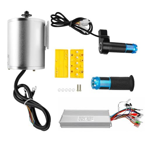 Konfiur 2KW 60V DC Bürstenloser Gleichstrommotor, E-Bike Umbausatz Elektrofahrräder Kit, Motor mit Brushless Controller für Scooter E Bike Go Kart ATV Umbausatz Kit Konfiur 2KW 60V DC Bürstenloser Gleichstrommotor, E-Bike Umbausatz Elektrofahrräder Kit, Motor mit Brushless Controller für Scooter E Bike Go Kart ATV Umbausatz Kit von Konfiur