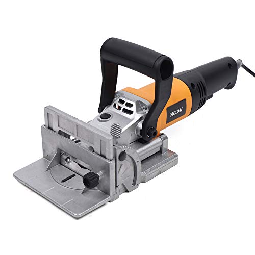 Konfiur 760W Flachdübelfräse, 220V Lamellofräse 11600 U/Min Kantenfräse Holzfräse Fugenfräse Dübelfräse, Sägeblattgröße: 100 * 22 * 3.92 mm, für das Spleißen von Verschiedenen Holzmaterialien Konfiur 760W Flachdübelfräse, 220V Lamellofräse 11600 U/Min Kantenfräse Holzfräse Fugenfräse Dübelfräse, Sägeblattgröße: 100 * 22 * 3.92 mm, für das Spleißen von Verschiedenen Holzmaterialien von Konfiur