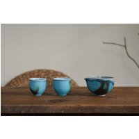 Smoky Turquoise Soda Brennen Teetasse Smoky Turquoise Soda Brennen Teetasse von KongMountainTea