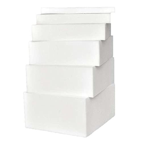 Kongdson Polsterschaumstoff, 80 x 40 cm, hochdichte Schaumstoffplatte für Sofa, Stuhl, Bank, Sitz, Hocker, Möbel, Ersatz, auf jede Größe zuschneidbar von Kongdson