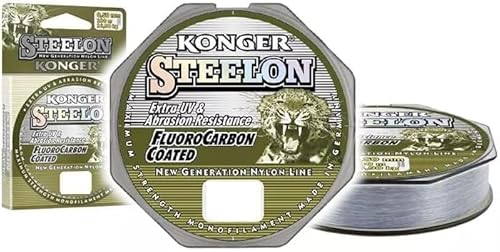 KONGER ANGELSCHNUR STEELON FLUOROCARBON 0.12-0,50 mm (0,14 mm) von Konger