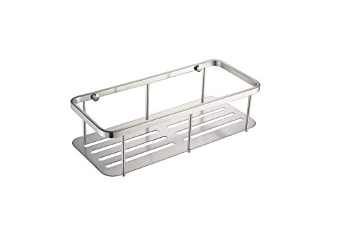 konhard CS005 Wand montiert Edelstahl Badezimmer Dusche Caddy rostbeständig, gebürsteter Stahl von Konhard