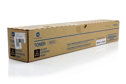 Konica Minolta tn-321 K 27000páginas schwarz Toner für Laserdrucker (schwarz, – C364 – C284 C224, 1 Stück (S), 27000 Seiten, Laser) von Konica-Minolta