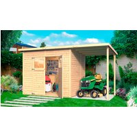 KONIFERA Gartenhaus "Amrum 3 aus naturbelassenem Fichtenholz", inklusive Fußboden von Konifera