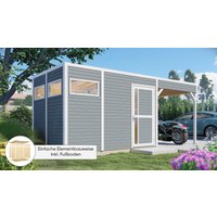 KONIFERA Gartenhaus "Cubus 3 Lounge" mit Anbaudach KONIFERA Gartenhaus "Cubus 3 Lounge" mit Anbaudach von Konifera