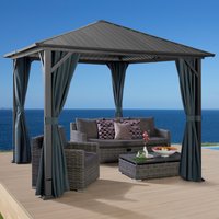 KONIFERA Pavillon "Samos" BxT: 300x300 cm, Stahlgestell, ohne Seitenteile KONIFERA Pavillon "Samos" BxT: 300x300 cm, Stahlgestell, ohne Seitenteile von Konifera