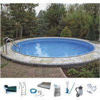 KONIFERA Rundpool "Bahamas II", (Set, 9 tlg.), verschiedene Größen, für den Volleinbau von Konifera