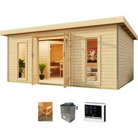 KONIFERA Saunahaus "Maiko 4 SET B" Ofen 9 KW externe Strg easy KONIFERA Saunahaus "Maiko 4 SET B" Ofen 9 KW externe Strg easy von Konifera