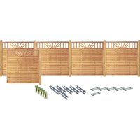 KONIFERA Sichtschutzelement "FRISCO", sonniges Design, verschiedene Längen KONIFERA Sichtschutzelement "FRISCO", sonniges Design, verschiedene Längen von Konifera
