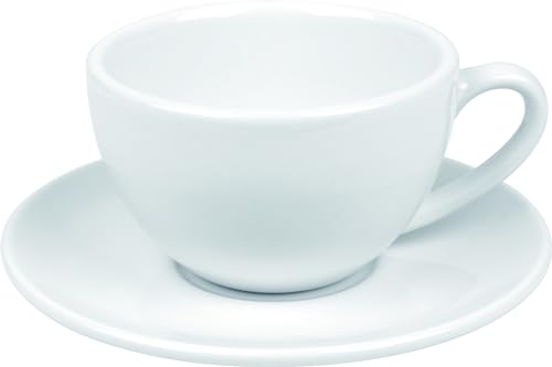 Könitz Coffee Bar Cappuccinotasse mit Untertasse weiß Könitz Coffee Bar Cappuccinotasse mit Untertasse weiß von Konitz