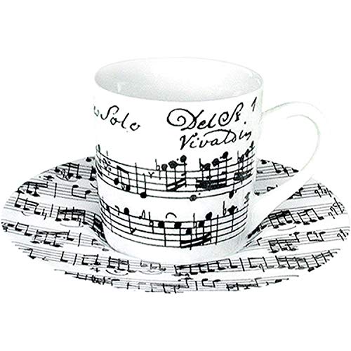 Könitz Espressotasse - Vivaldi Libretto weiß von Konitz